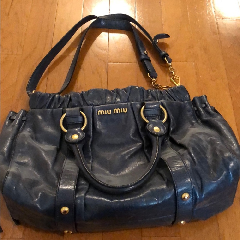 Miu miu leather bag